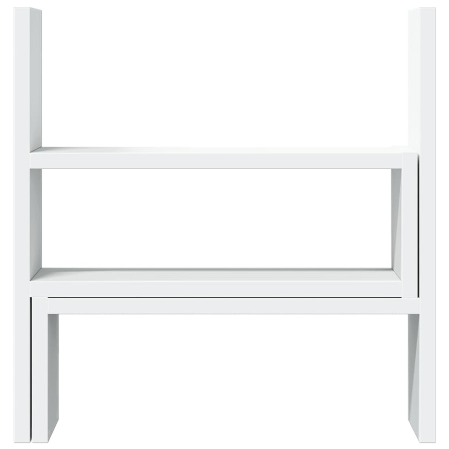 Bureau organiser 40x17x41 cm bewerkt hout wit