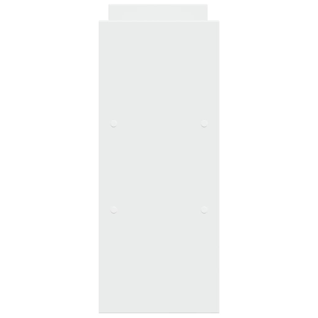 Bureau organiser 40x17x41 cm bewerkt hout wit