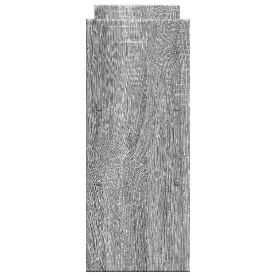 Bureau organiser 40x17x41 cm bewerkt hout grijs sonoma eiken