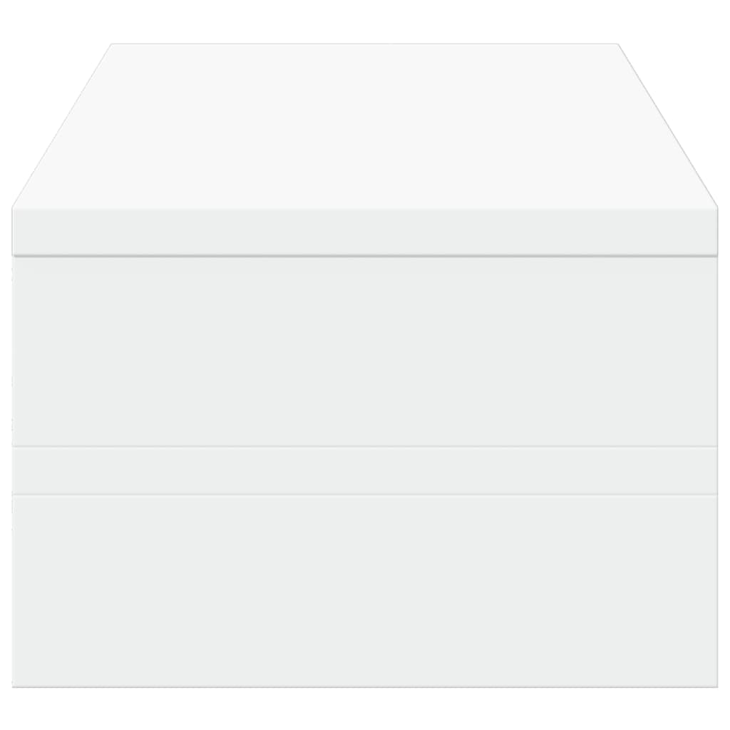 Monitorstandaard 54x22x15 cm bewerkt hout wit