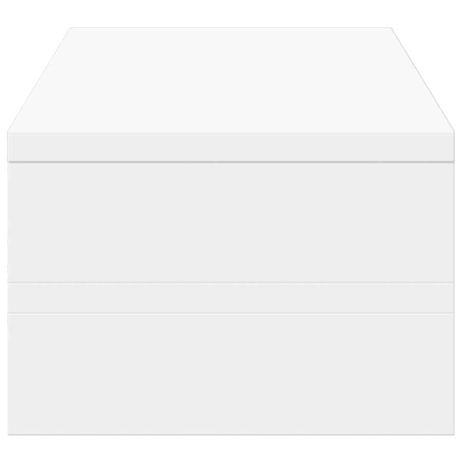 Monitorstandaard 54x22x15 cm bewerkt hout wit