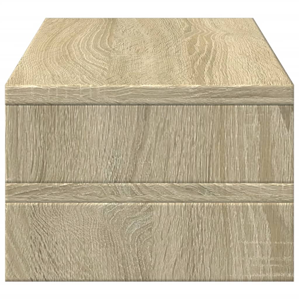 Monitorstandaard 54x22x15 cm bewerkt hout sonoma eikenkleurig