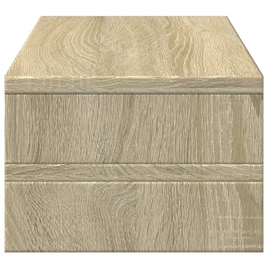 Monitorstandaard 54x22x15 cm bewerkt hout sonoma eikenkleurig