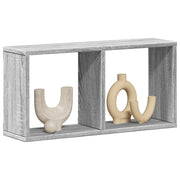 Wandkast 60x16x30 cm grijs sonoma eiken