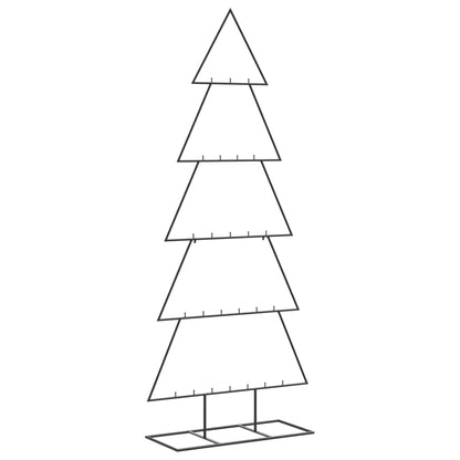 Kerstdecoratie Kerstboom Metaal Zwart 150 cm