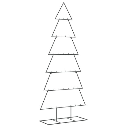 Kerstdecoratie Kerstboom Metaal Zwart 180 cm