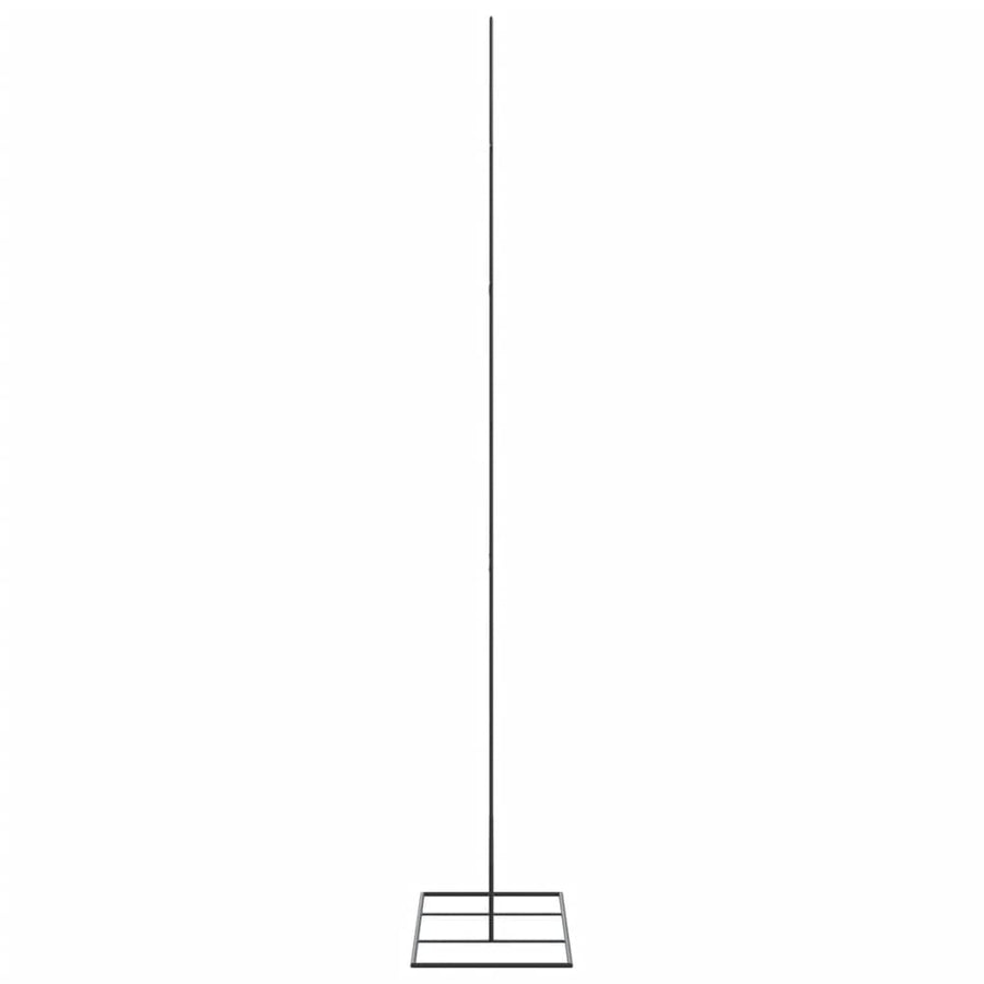 Kerstdecoratie Kerstboom Metaal Zwart 180 cm