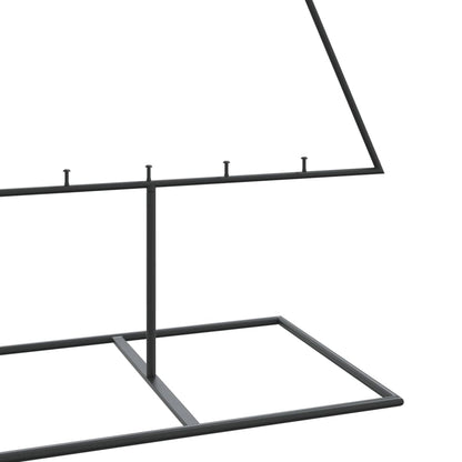 Kerstdecoratie Kerstboom Metaal Zwart 180 cm