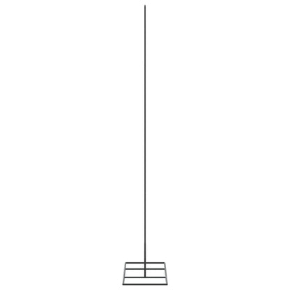 Kerstdecoratie kerstboom 150 cm metaal zwart