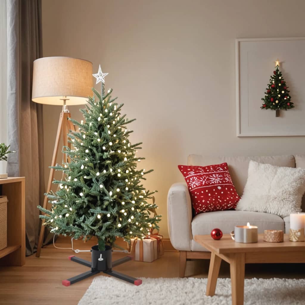Kerstboomstandaard 61X61X15,5 Cm Zwart