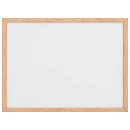 Magnetisch whiteboard met massief grenenhouten frame 40x30 cm