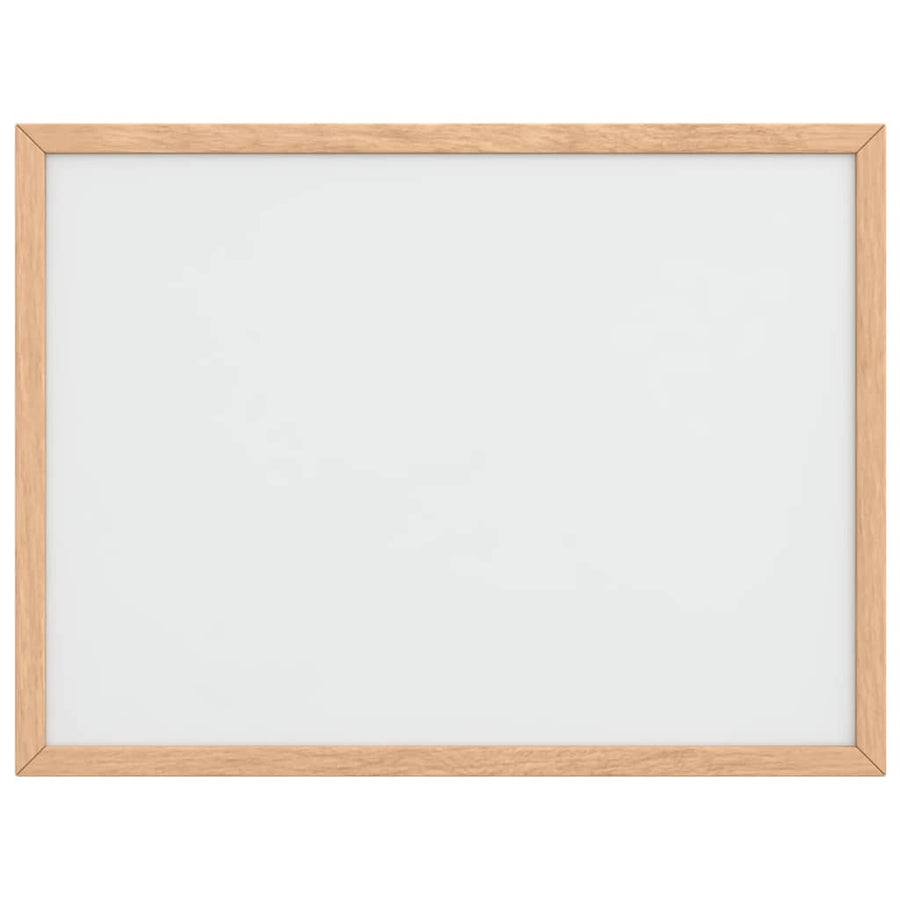 Magnetisch whiteboard met massief grenenhouten frame 40x30 cm