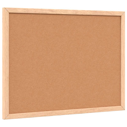 Magnetisch whiteboard met massief grenenhouten frame 40x30 cm