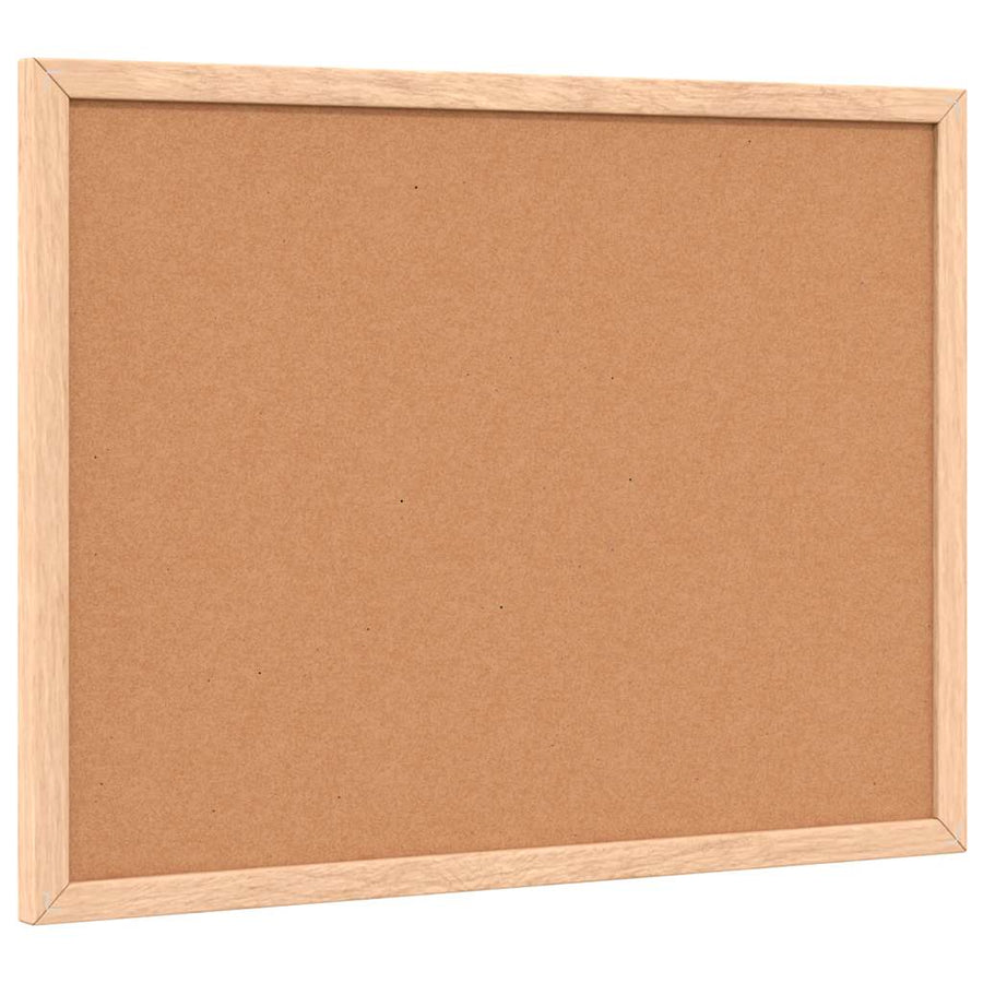 Magnetisch whiteboard met massief grenenhouten frame 40x30 cm