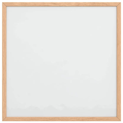 Magnetisch whiteboard met massief grenenhouten frame 40x40 cm