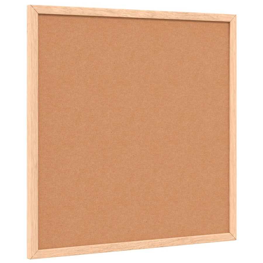 Magnetisch whiteboard met massief grenenhouten frame 40x40 cm