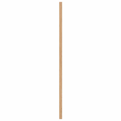 Magnetisch whiteboard met massief grenenhouten frame 60x55 cm