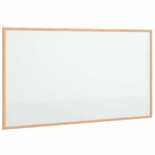 Magnetisch whiteboard met massief grenenhouten frame 100x55 cm