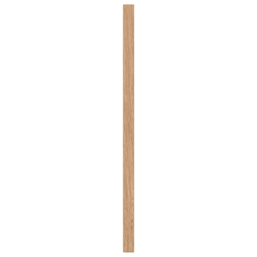 Krijtbord met massief grenenhouten frame 40x30 cm zwart
