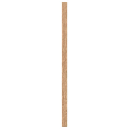 Krijtbord met massief grenenhouten frame 40x30 cm zwart