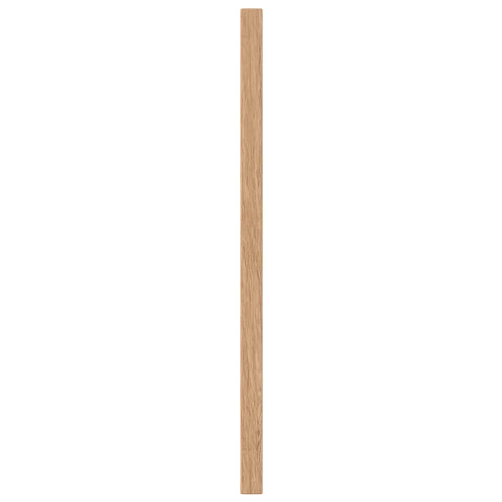 Krijtbord met massief grenenhouten frame 60x30 cm zwart
