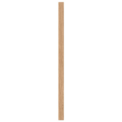 Krijtbord met massief grenenhouten frame 60x30 cm zwart