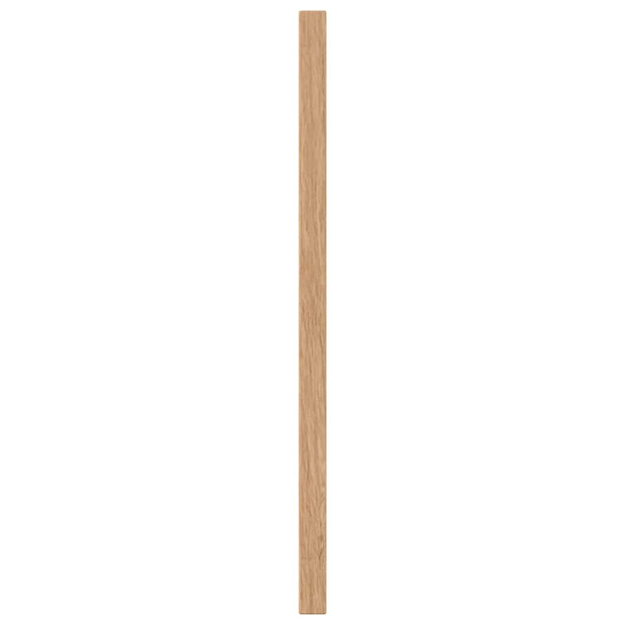 Krijtbord met massief grenenhouten frame 60x30 cm zwart