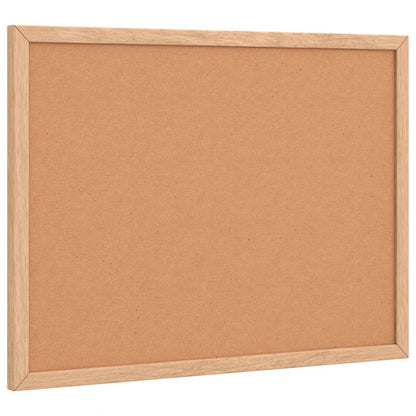 Kurkbord met massief grenenhouten frame 40x30 cm