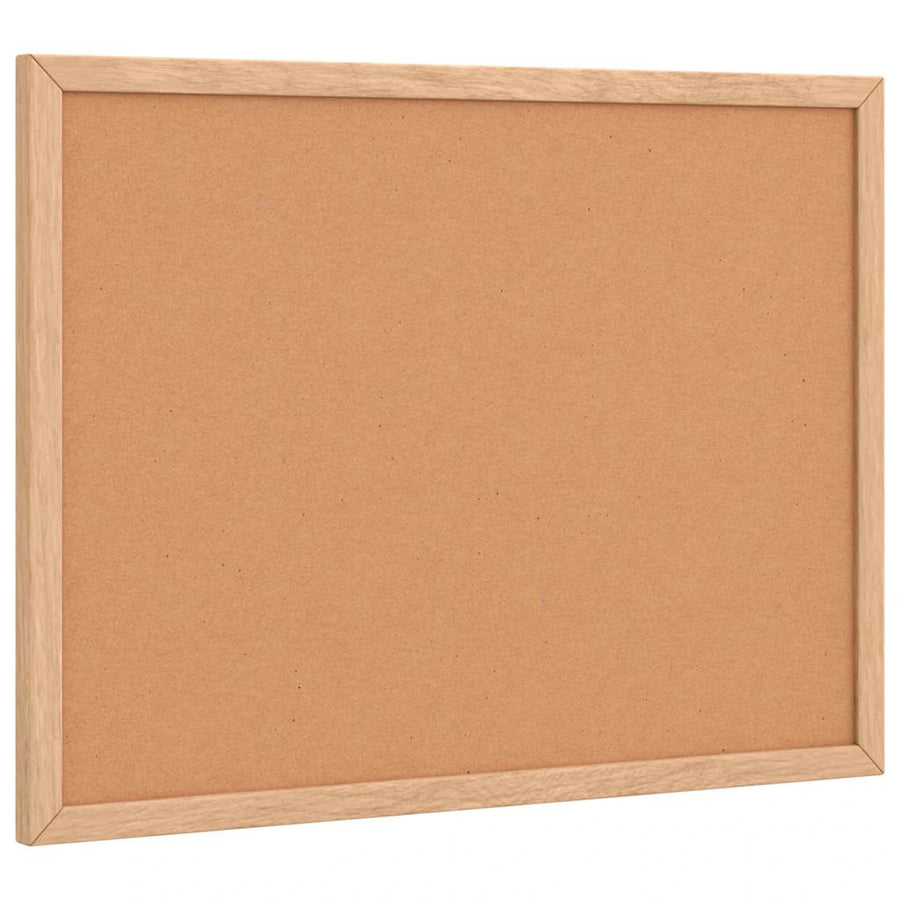 Kurkbord met massief grenenhouten frame 40x30 cm