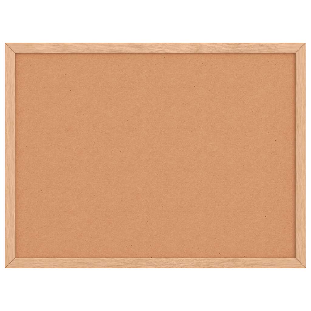 Kurkbord met massief grenenhouten frame 40x30 cm