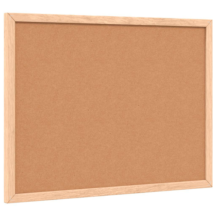 Kurkbord met massief grenenhouten frame 40x30 cm