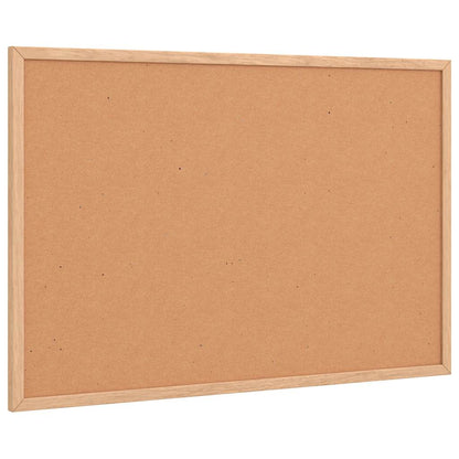 Kurkbord met massief grenenhouten frame 60x40 cm
