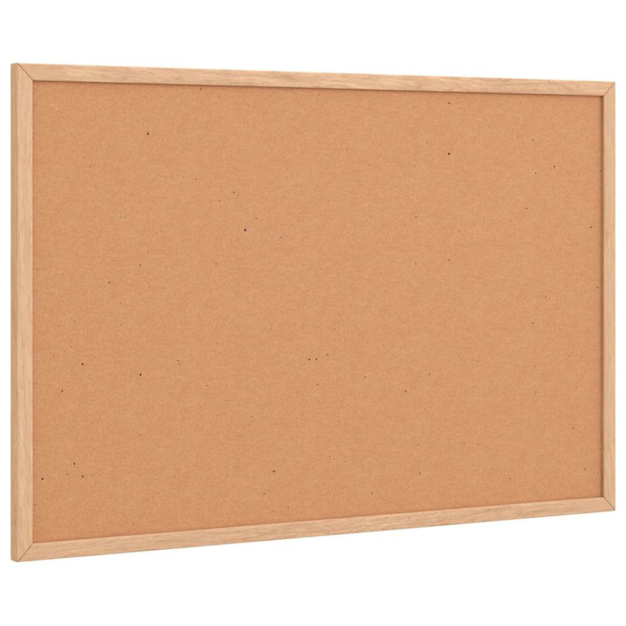 Kurkbord met massief grenenhouten frame 60x40 cm