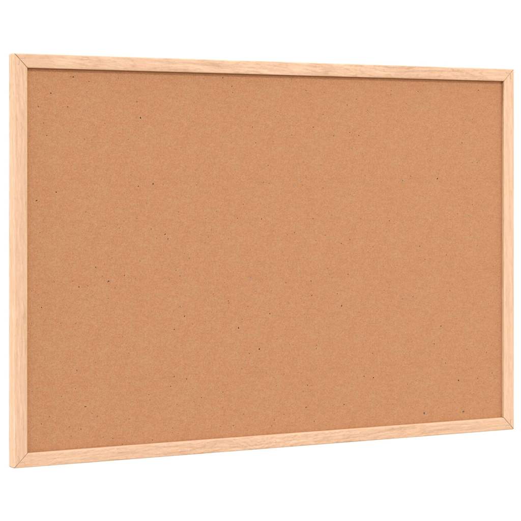 Kurkbord met massief grenenhouten frame 60x40 cm