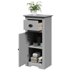Bathroom cabinet BODO 44x30x90 cm grey