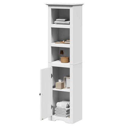 Badkamerkast BODO 44x30x160 cm wit
