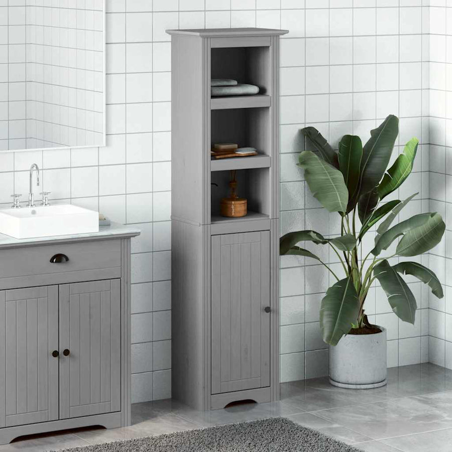Badkamerkast BODO 44x30x160 cm grijs
