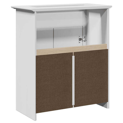Wastafelkast BODO 70x35x80 cm wit
