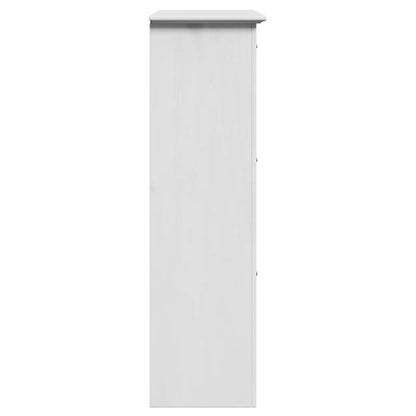 Schoenenrek BODO 80x35x118 cm wit