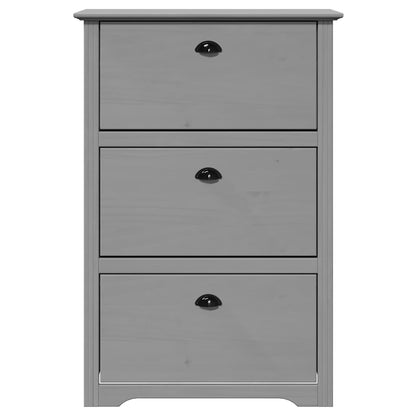 Schoenenrek BODO 80x35x118 cm grijs
