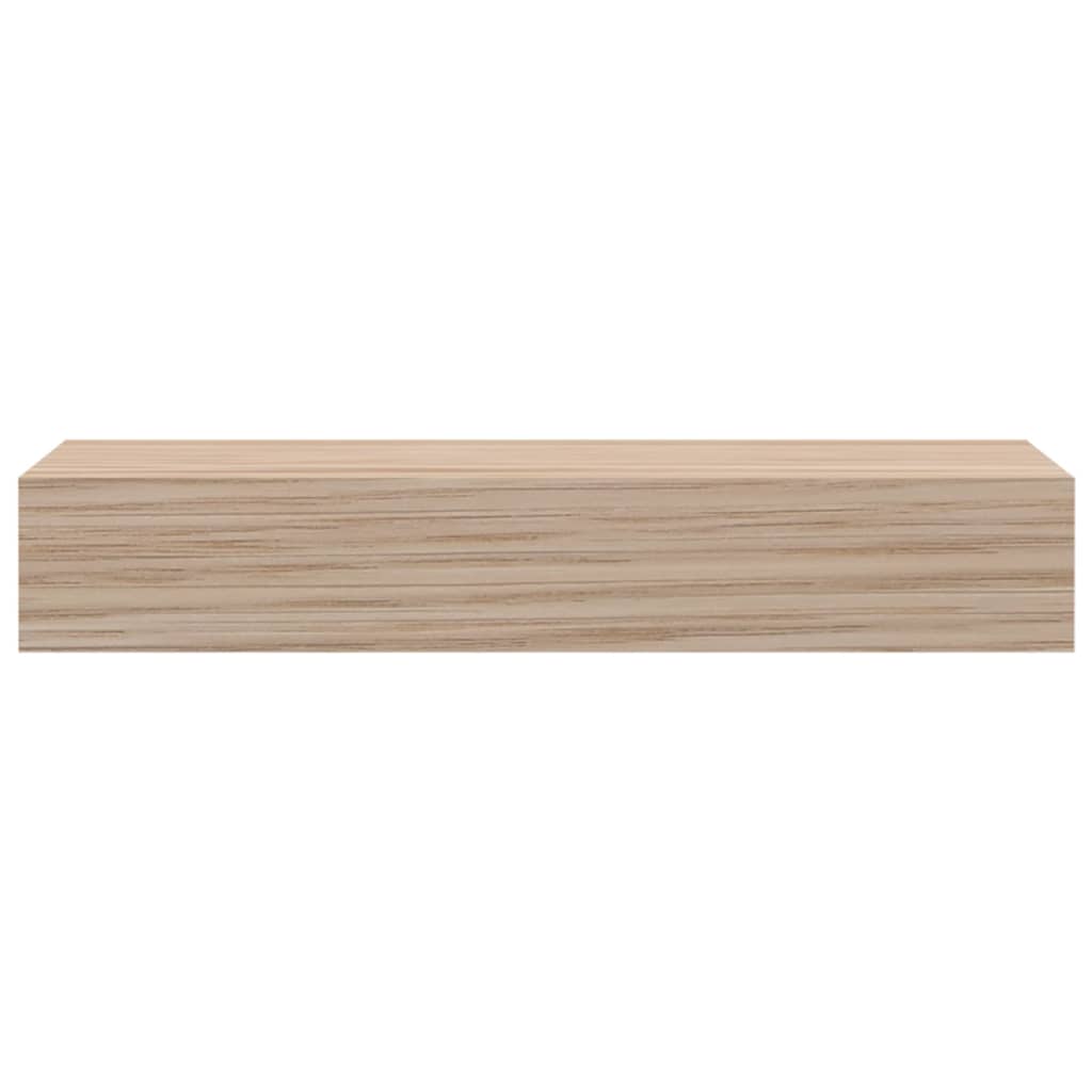 Wandschap 23x23,5x4 cm bewerkt hout