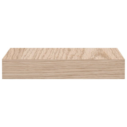 Wandschap 23x23,5x4 cm bewerkt hout