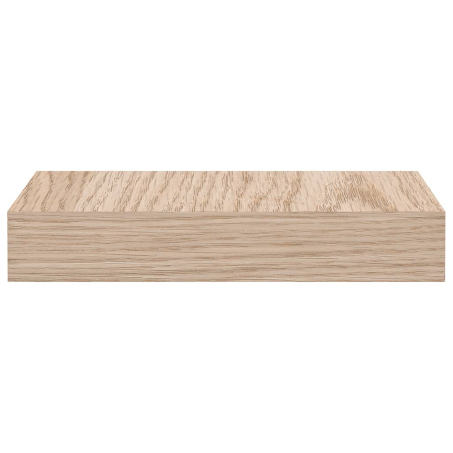 Wandschap 23x23,5x4 cm bewerkt hout