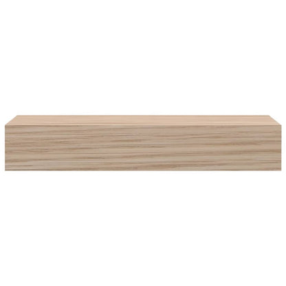 Wandschapppen 2 st 23x23,5x4 cm bewerkt hout