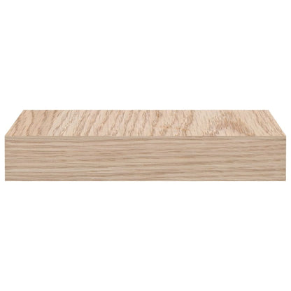 Wandschappen 4 st 23x23,5x4 cm bewerkt hout