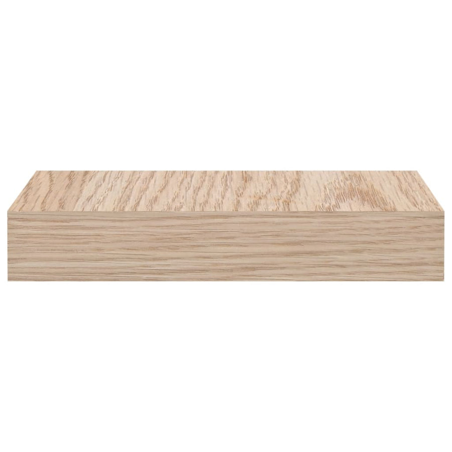 Wandschappen 4 st 23x23,5x4 cm bewerkt hout