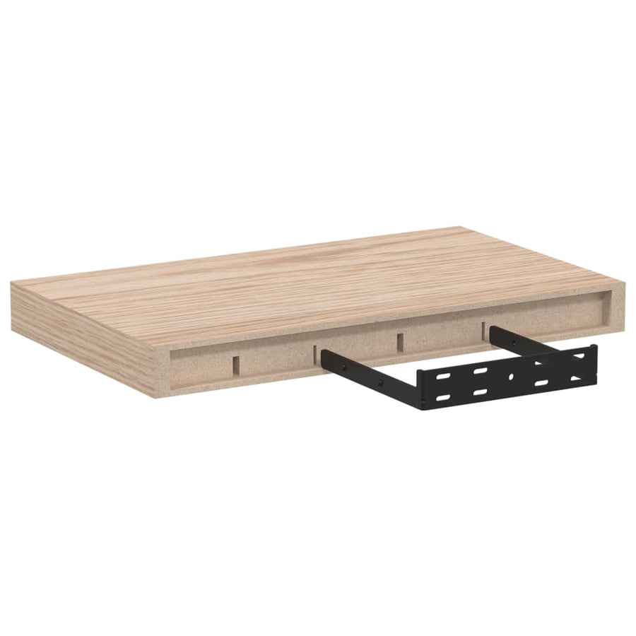 Wandschap 40x23,5x4 cm bewerkt hout