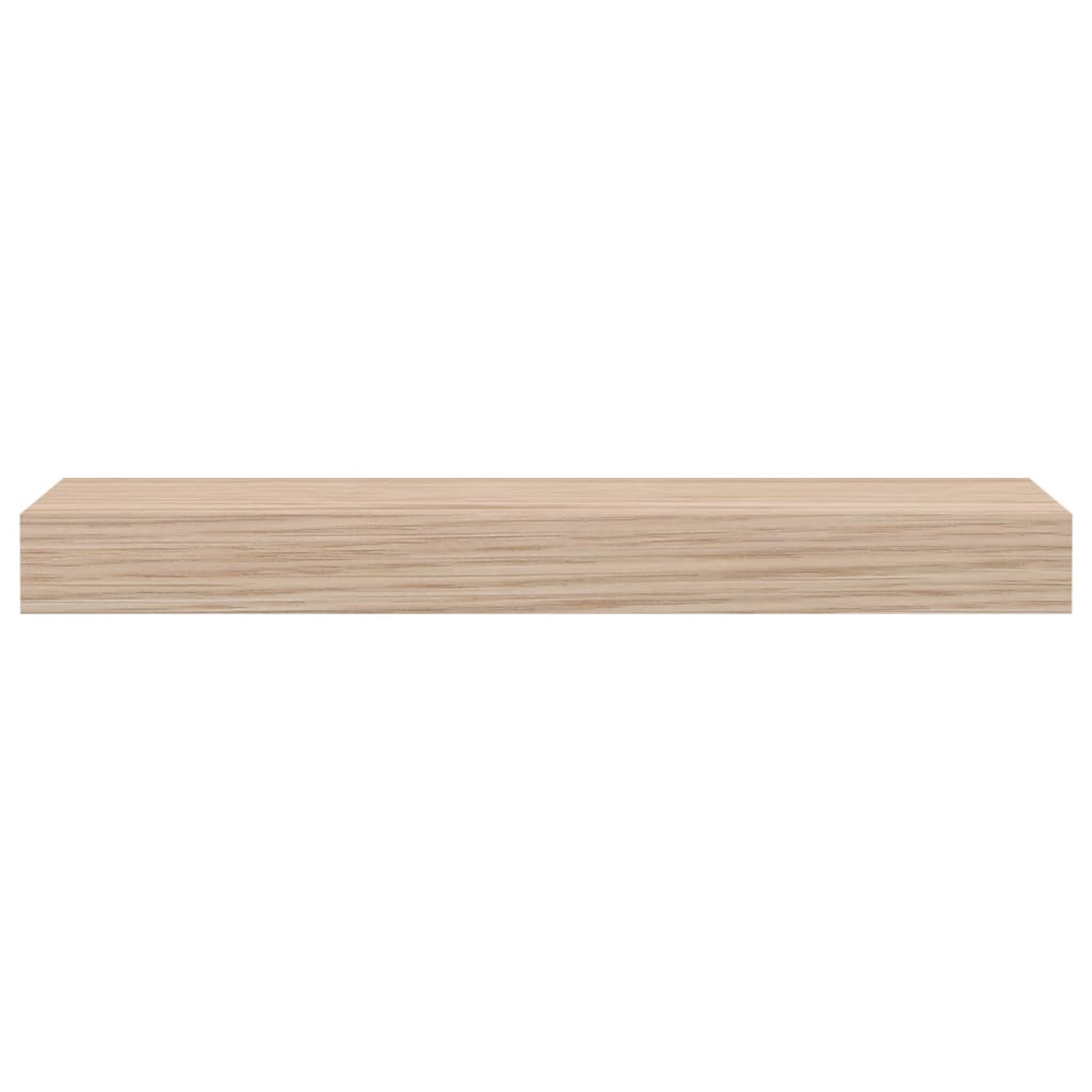 Wandschapppen 2 st 40x23,5x4 cm bewerkt hout