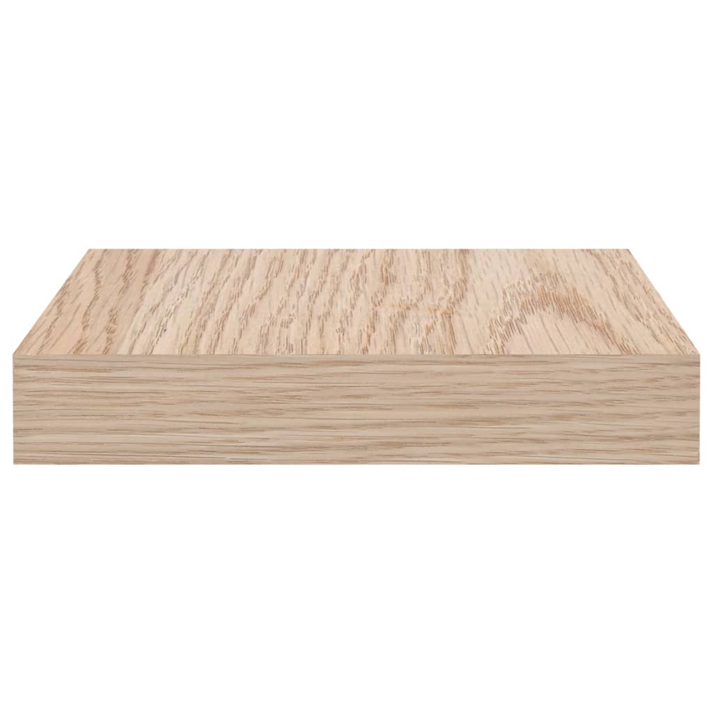 Wandschapppen 2 st 40x23,5x4 cm bewerkt hout
