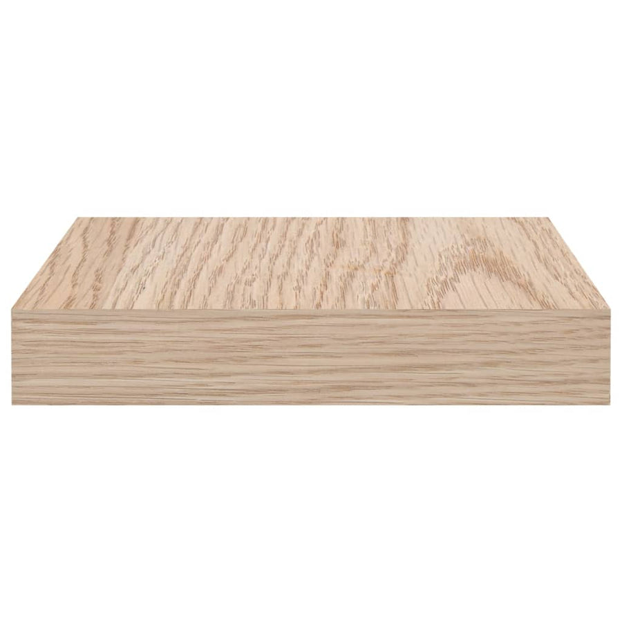 Wandschapppen 2 st 40x23,5x4 cm bewerkt hout